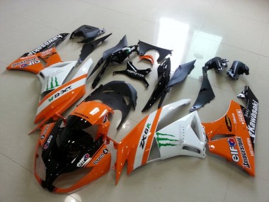 Loja Carenagem Moto Kawasaki ZX6R 19-23 - Laranja Monster