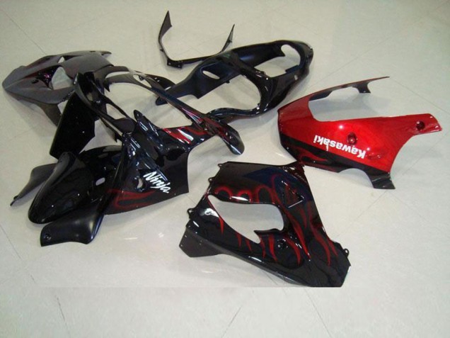Loja Carenagem Moto Kawasaki ZX9R 00-01 - Vermelho Chama