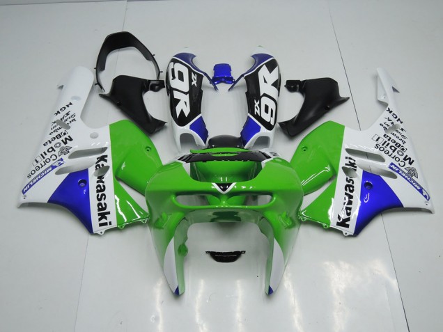 Loja Carenagem Moto Kawasaki ZX9R 94-97 - Verde Branco Loja Carenagem Moto Kawasaki ZX9R 94-97 - Verde Branco