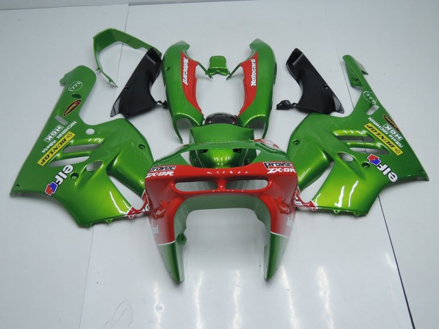 Loja Carenagem Moto Kawasaki ZX9R 94-97 - Verde Vermelho Loja Carenagem Moto Kawasaki ZX9R 94-97 - Verde Vermelho
