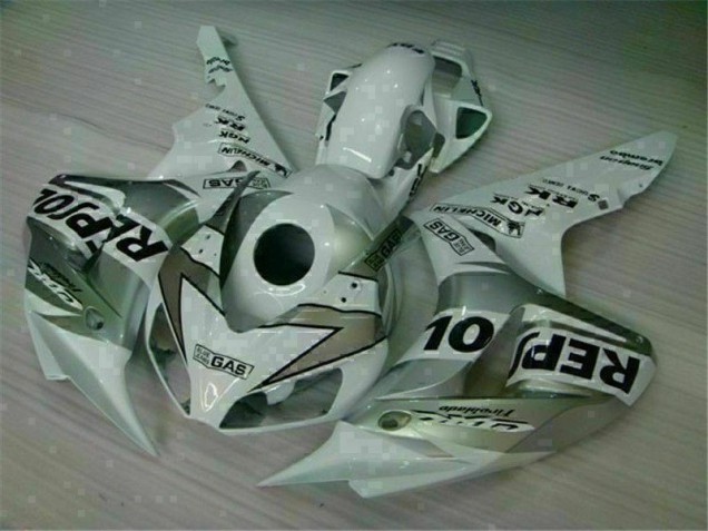 Loja Carenagem Moto & Plástico Moto Honda CBR 1000RR 04-05 - Prata Repsol Loja Carenagem Moto & Plástico Moto Honda CBR 1000RR 04-05 - Prata Repsol