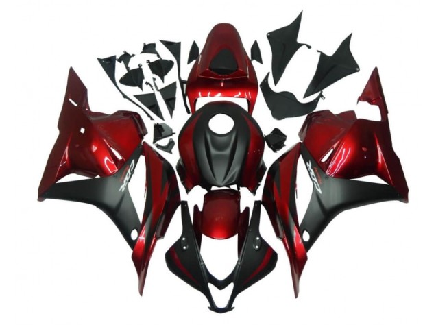 Loja Carenagem Moto & Plástico Moto Honda CBR 600RR 09-12 - Vermelho Preto Loja Carenagem Moto & Plástico Moto Honda CBR 600RR 09-12 - Vermelho Preto
