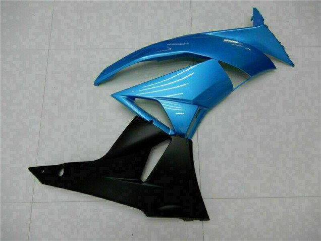 Loja Carenagem Moto & Plástico Moto Kawasaki ZX6R 13-18 - Azul Preto Loja Carenagem Moto & Plástico Moto Kawasaki ZX6R 13-18 - Azul Preto