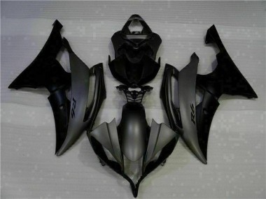 Loja Carenagem Moto & Plástico Moto Yamaha R6 08-16 - Preto Fosco
