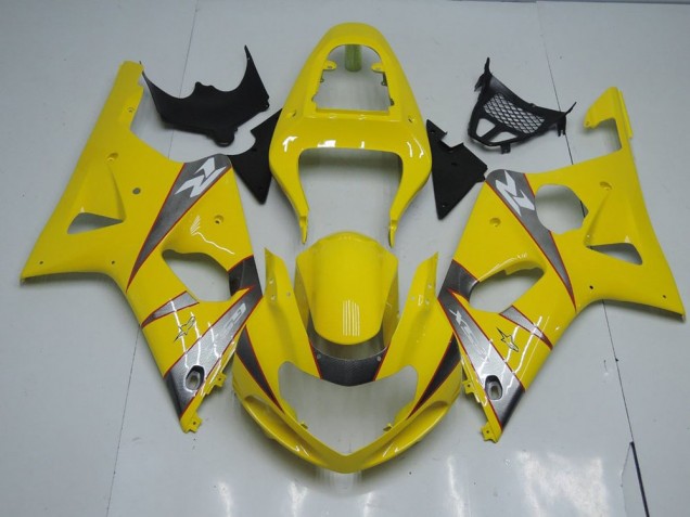 Loja Carenagem Moto Suzuki GSXR 1000 K1 00-02 - Amarelo & Cinzento Loja Carenagem Moto Suzuki GSXR 1000 K1 00-02 - Amarelo & Cinzento