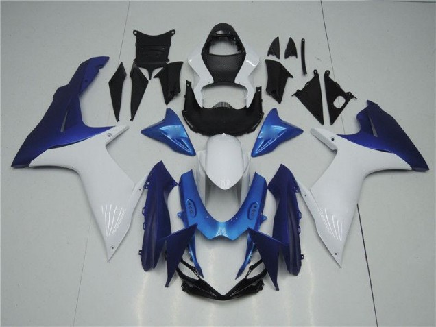 Loja Carenagem Moto Suzuki GSXR 1000 K1 00-02 - Branco Azul Loja Carenagem Moto Suzuki GSXR 1000 K1 00-02 - Branco Azul