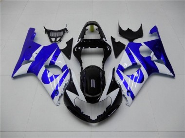 Loja Carenagem Moto Suzuki GSXR 1000 K3 03-04 - Azul Branco