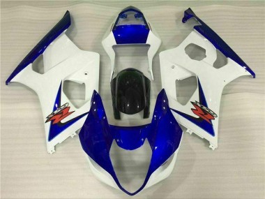 Loja Carenagem Moto Suzuki GSXR 1000 K3 03-04 - Branco Azul