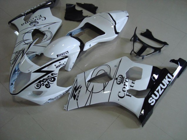 Loja Carenagem Moto Suzuki GSXR 1000 K3 03-04 - Branco Corona Loja Carenagem Moto Suzuki GSXR 1000 K3 03-04 - Branco Corona