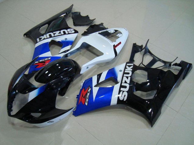 Loja Carenagem Moto Suzuki GSXR 1000 K3 03-04 - Preto Azul Branco Loja Carenagem Moto Suzuki GSXR 1000 K3 03-04 - Preto Azul Branco
