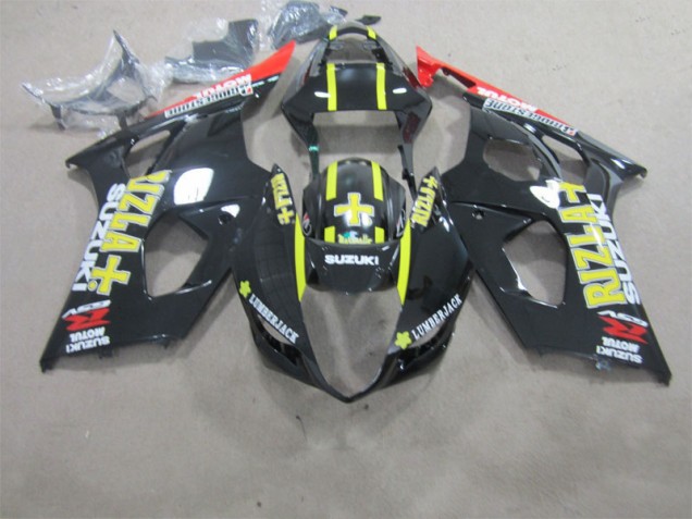 Loja Carenagem Moto Suzuki GSXR 1000 K3 03-04 - Preto Rizla Loja Carenagem Moto Suzuki GSXR 1000 K3 03-04 - Preto Rizla