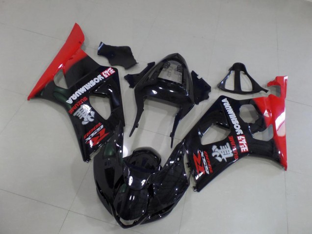 Loja Carenagem Moto Suzuki GSXR 1000 K3 03-04 - Preto & Vermelho Loja Carenagem Moto Suzuki GSXR 1000 K3 03-04 - Preto & Vermelho