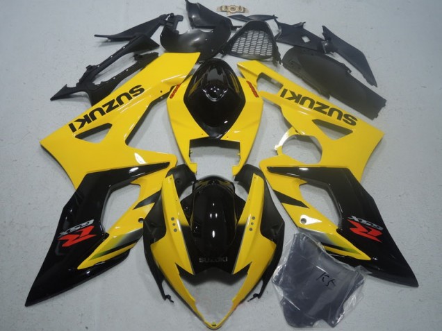 Loja Carenagem Moto Suzuki GSXR 1000 K5 05-06 - Amarelo Preto Loja Carenagem Moto Suzuki GSXR 1000 K5 05-06 - Amarelo Preto