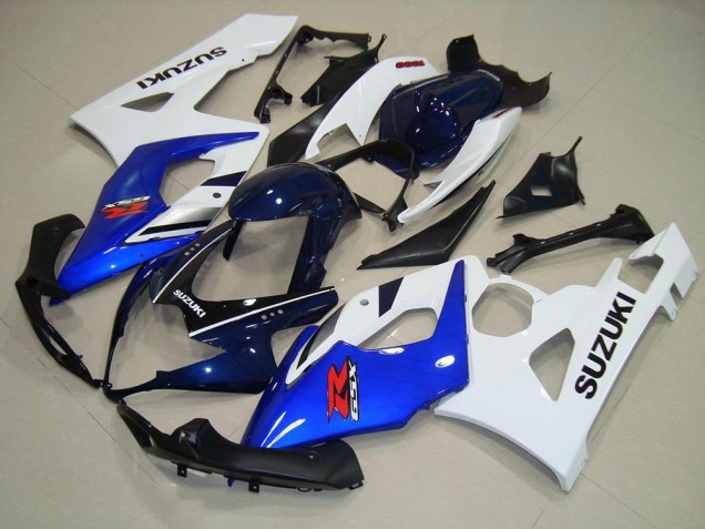 Loja Carenagem Moto Suzuki GSXR 1000 K5 05-06 - Azul Branco Preto Loja Carenagem Moto Suzuki GSXR 1000 K5 05-06 - Azul Branco Preto