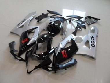 Loja Carenagem Moto Suzuki GSXR 1000 K5 05-06 - Prata Preto