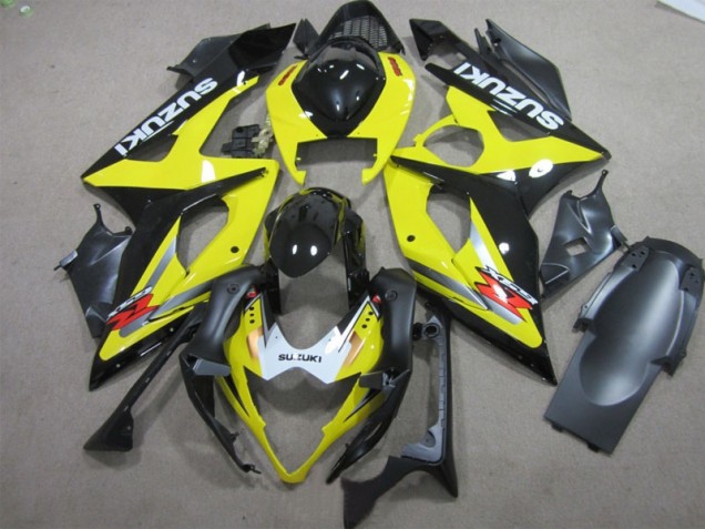 Loja Carenagem Moto Suzuki GSXR 1000 K5 05-06 - Preto Amarelo Loja Carenagem Moto Suzuki GSXR 1000 K5 05-06 - Preto Amarelo