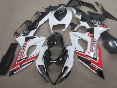 Loja Carenagem Moto Suzuki GSXR 1000 K5 05-06 - Preto Branco Vermelho