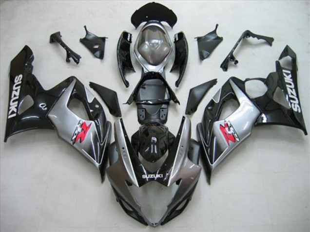 Loja Carenagem Moto Suzuki GSXR 1000 K5 05-06 - Preto Prata Cinzento Loja Carenagem Moto Suzuki GSXR 1000 K5 05-06 - Preto Prata Cinzento