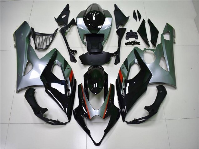 Loja Carenagem Moto Suzuki GSXR 1000 K5 05-06 - Preto Prata Loja Carenagem Moto Suzuki GSXR 1000 K5 05-06 - Preto Prata