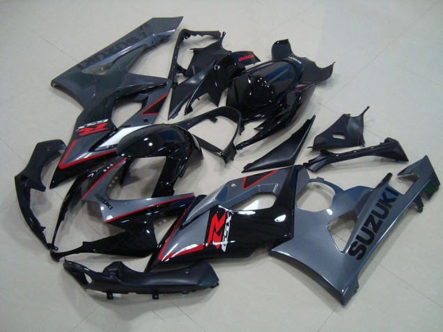 Loja Carenagem Moto Suzuki GSXR 1000 K5 05-06 - Preto Vermelho Decalques Loja Carenagem Moto Suzuki GSXR 1000 K5 05-06 - Preto Vermelho Decalques