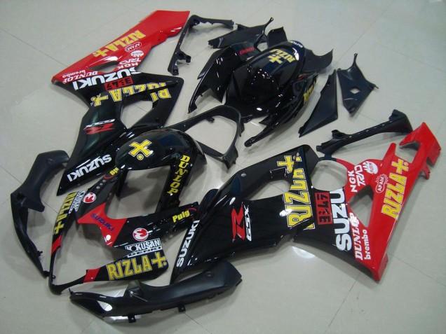 Loja Carenagem Moto Suzuki GSXR 1000 K5 05-06 - Preto Vermelho Rizla Loja Carenagem Moto Suzuki GSXR 1000 K5 05-06 - Preto Vermelho Rizla