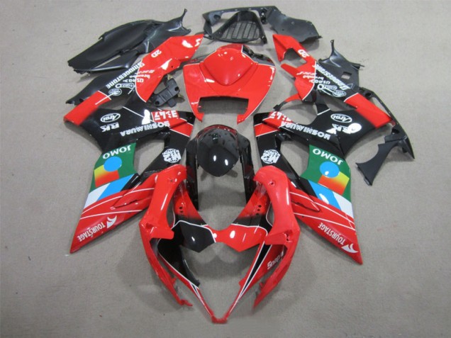 Loja Carenagem Moto Suzuki GSXR 1000 K5 05-06 - Preto Vermelho Verde Loja Carenagem Moto Suzuki GSXR 1000 K5 05-06 - Preto Vermelho Verde