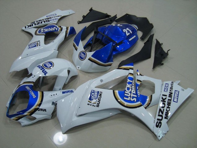 Loja Carenagem Moto Suzuki GSXR 1000 K7 07-08 - Azul Lucky Strike Loja Carenagem Moto Suzuki GSXR 1000 K7 07-08 - Azul Lucky Strike