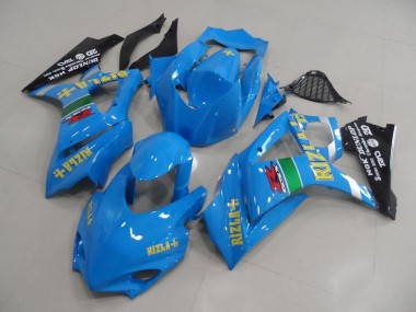 Loja Carenagem Moto Suzuki GSXR 1000 K7 07-08 - Azul Rizla Corrida