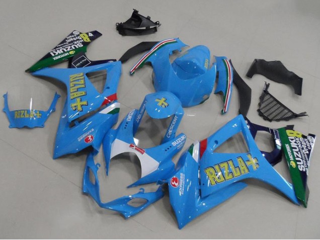 Loja Carenagem Moto Suzuki GSXR 1000 K7 07-08 - Azul Rizla Loja Carenagem Moto Suzuki GSXR 1000 K7 07-08 - Azul Rizla