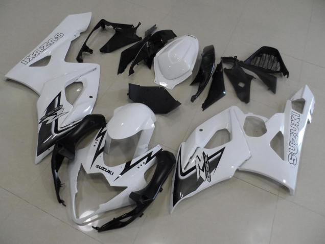 Loja Carenagem Moto Suzuki GSXR 1000 K7 07-08 - Branco & Preto Loja Carenagem Moto Suzuki GSXR 1000 K7 07-08 - Branco & Preto