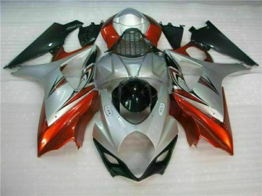 Loja Carenagem Moto Suzuki GSXR 1000 K7 07-08 - Castanho Prata