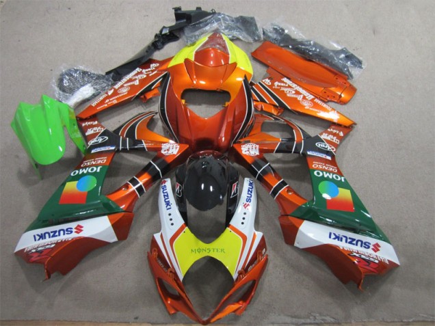 Loja Carenagem Moto Suzuki GSXR 1000 K7 07-08 - Laranja Amarelo Monster Loja Carenagem Moto Suzuki GSXR 1000 K7 07-08 - Laranja Amarelo Monster