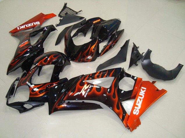 Loja Carenagem Moto Suzuki GSXR 1000 K7 07-08 - Laranja Chama Loja Carenagem Moto Suzuki GSXR 1000 K7 07-08 - Laranja Chama