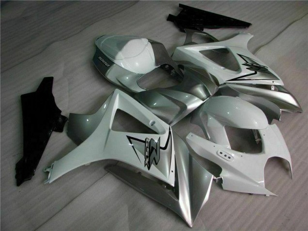 Loja Carenagem Moto Suzuki GSXR 1000 K7 07-08 - Prata Branco Loja Carenagem Moto Suzuki GSXR 1000 K7 07-08 - Prata Branco