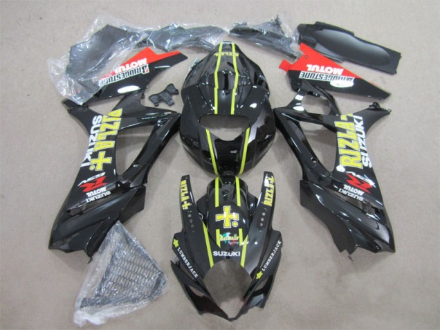 Loja Carenagem Moto Suzuki GSXR 1000 K7 07-08 - Preto Amarelo Rizla Loja Carenagem Moto Suzuki GSXR 1000 K7 07-08 - Preto Amarelo Rizla