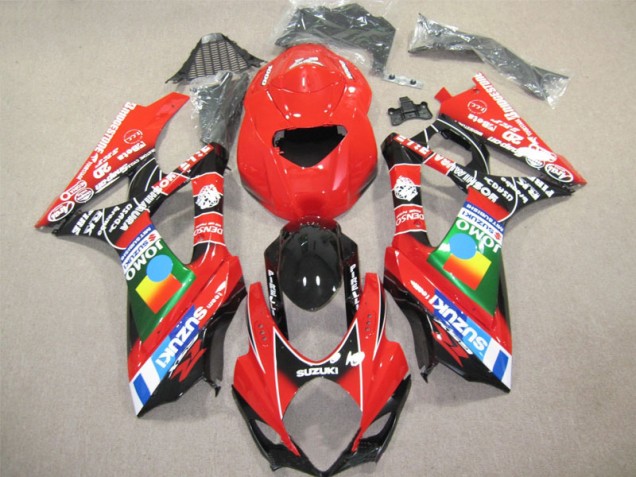 Loja Carenagem Moto Suzuki GSXR 1000 K7 07-08 - Vermelho Preto Loja Carenagem Moto Suzuki GSXR 1000 K7 07-08 - Vermelho Preto