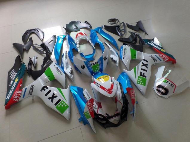 Loja Carenagem Moto Suzuki GSXR 1000 K9 09-16 - Azul Fixi Loja Carenagem Moto Suzuki GSXR 1000 K9 09-16 - Azul Fixi
