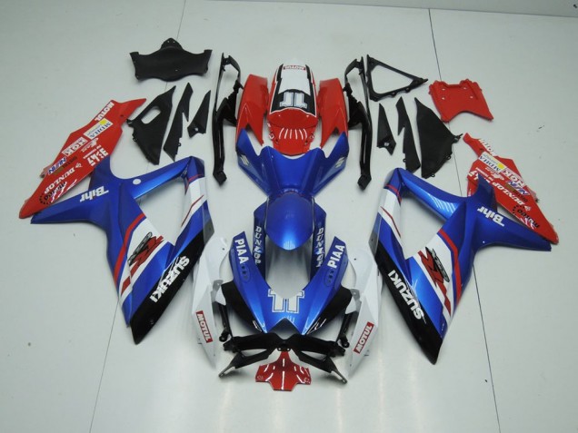 Loja Carenagem Moto Suzuki GSXR 1000 K9 09-16 - Azul & Vermelho Loja Carenagem Moto Suzuki GSXR 1000 K9 09-16 - Azul & Vermelho
