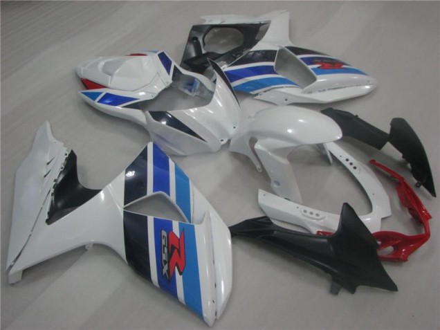 Loja Carenagem Moto Suzuki GSXR 1000 K9 09-16 - Branco Azul Loja Carenagem Moto Suzuki GSXR 1000 K9 09-16 - Branco Azul