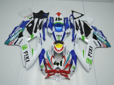 Loja Carenagem Moto Suzuki GSXR 1000 K9 09-16 - Fixi Azul