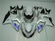 Loja Carenagem Moto Suzuki GSXR 1000 K9 09-16 - Prata Branco Loja Carenagem Moto Suzuki GSXR 1000 K9 09-16 - Prata Branco