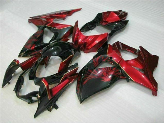Loja Carenagem Moto Suzuki GSXR 1000 K9 09-16 - Vermelho Chama Preto Loja Carenagem Moto Suzuki GSXR 1000 K9 09-16 - Vermelho Chama Preto