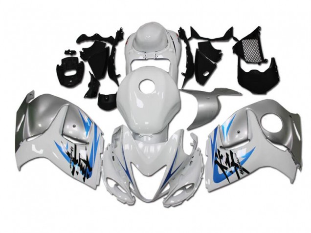 Loja Carenagem Moto Suzuki GSXR 1300 Hayabusa 96-07 - Branco Azul Loja Carenagem Moto Suzuki GSXR 1300 Hayabusa 96-07 - Branco Azul