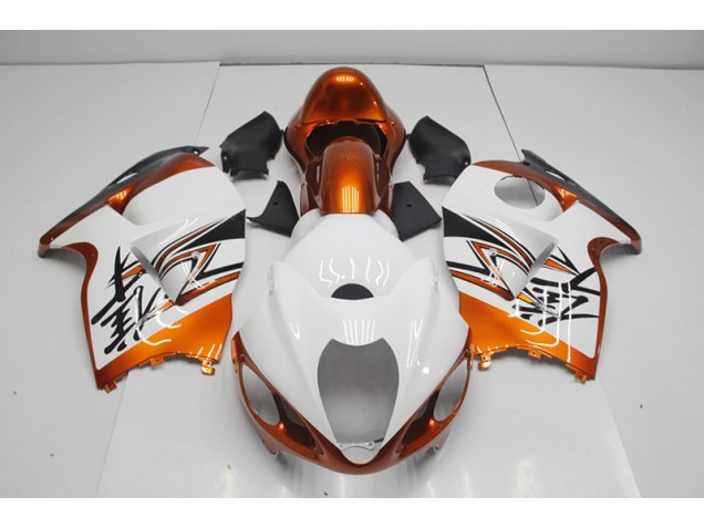 Loja Carenagem Moto Suzuki GSXR 1300 Hayabusa 96-07 - Branco Laranja Loja Carenagem Moto Suzuki GSXR 1300 Hayabusa 96-07 - Branco Laranja