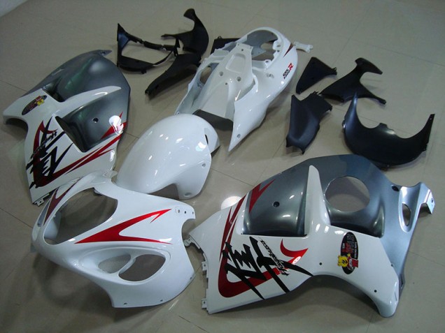 Loja Carenagem Moto Suzuki GSXR 1300 Hayabusa 96-07 - Branco Preto Loja Carenagem Moto Suzuki GSXR 1300 Hayabusa 96-07 - Branco Preto