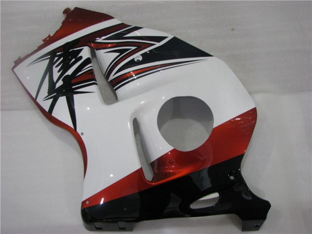 Loja Carenagem Moto Suzuki GSXR 1300 Hayabusa 96-07 - Laranja Branco Preto Loja Carenagem Moto Suzuki GSXR 1300 Hayabusa 96-07 - Laranja Branco Preto