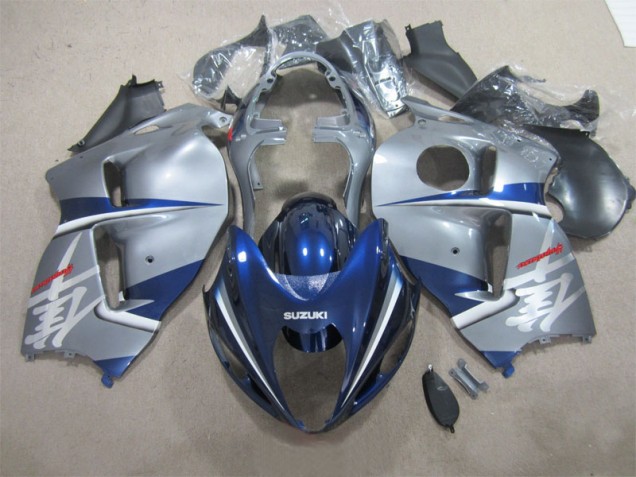 Loja Carenagem Moto Suzuki GSXR 1300 Hayabusa 96-07 - Prata Azul Loja Carenagem Moto Suzuki GSXR 1300 Hayabusa 96-07 - Prata Azul