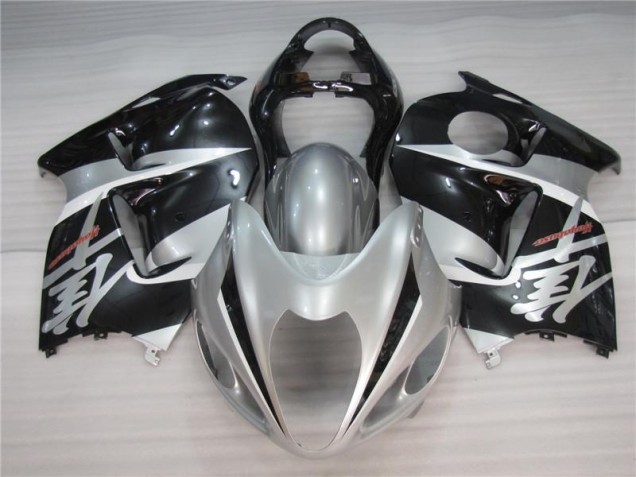 Loja Carenagem Moto Suzuki GSXR 1300 Hayabusa 96-07 - Prata Preto Loja Carenagem Moto Suzuki GSXR 1300 Hayabusa 96-07 - Prata Preto