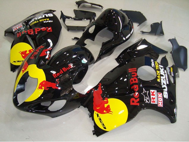 Loja Carenagem Moto Suzuki GSXR 1300 Hayabusa 96-07 - Preto Amarelo Red Bull Loja Carenagem Moto Suzuki GSXR 1300 Hayabusa 96-07 - Preto Amarelo Red Bull