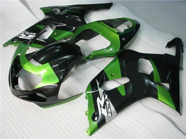 Loja Carenagem Moto Suzuki GSXR 600 / 750 K1 K2 K3 01-03 - Verde Preto Loja Carenagem Moto Suzuki GSXR 600 / 750 K1 K2 K3 01-03 - Verde Preto